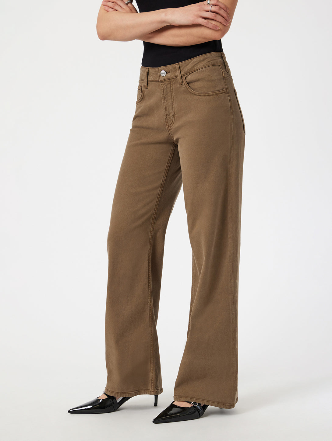 Alena Pant - Brindle Luxe Twill