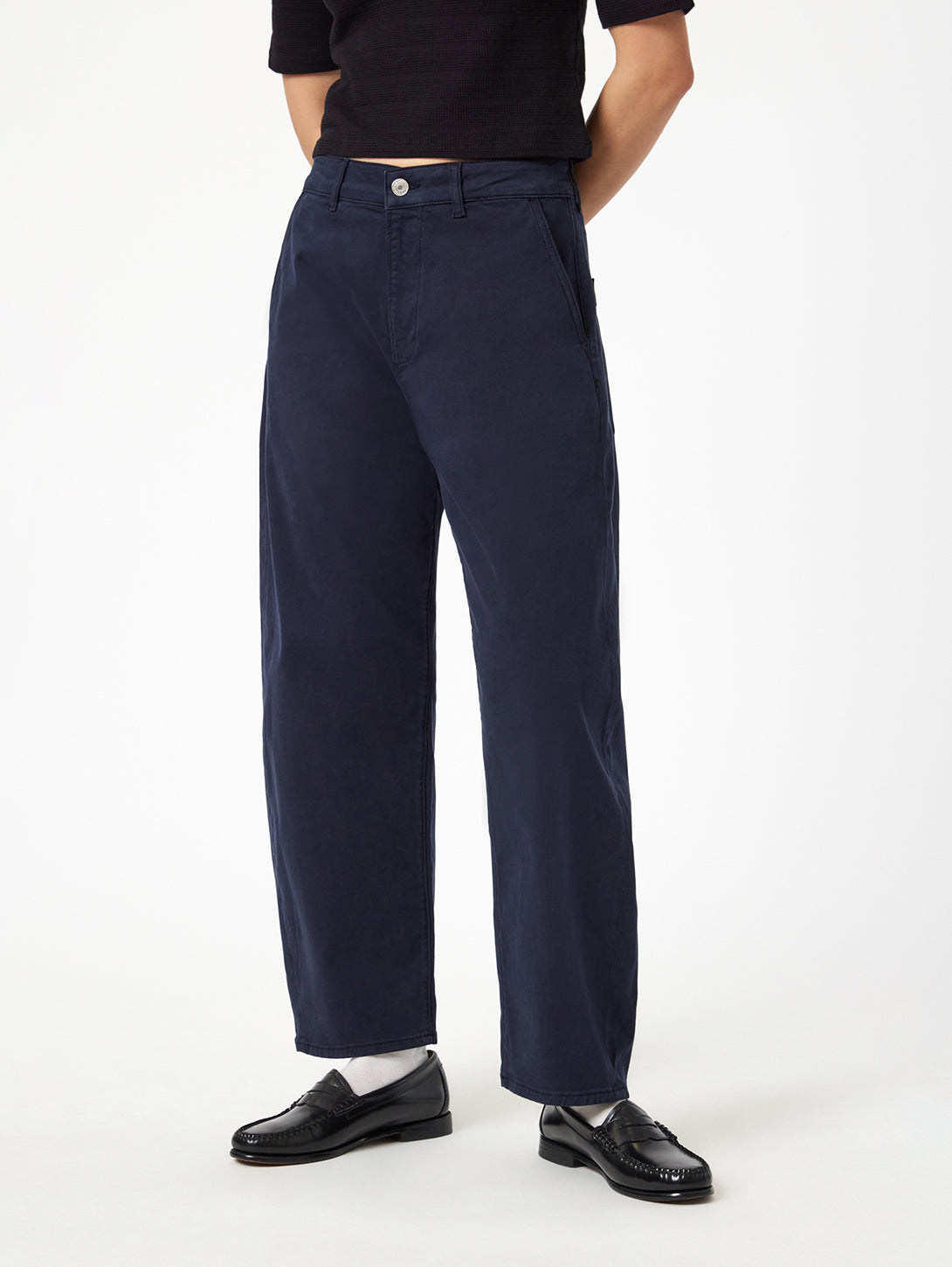 Lenora Pant - Midnight Casual Twill