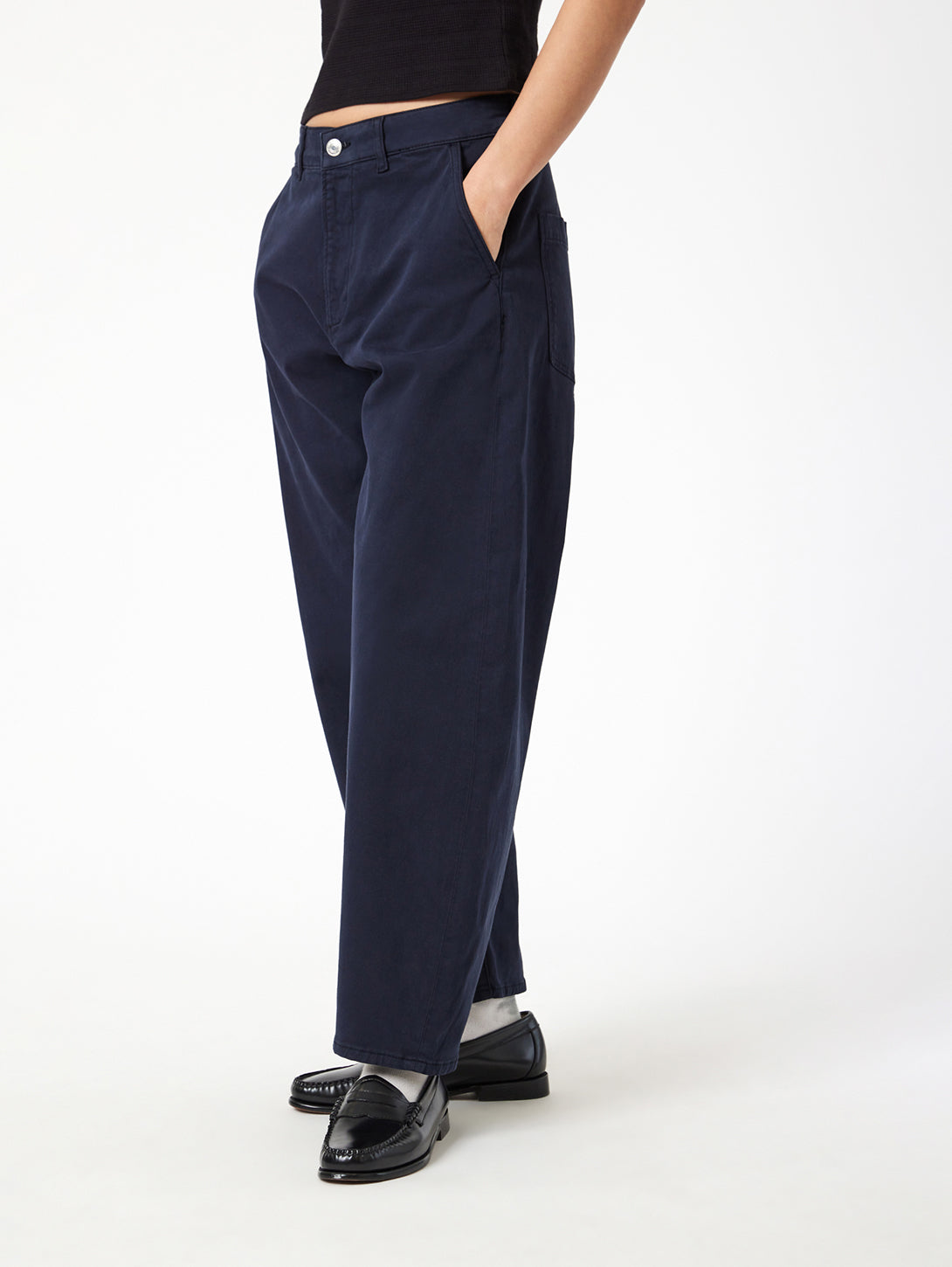 Lenora Pant - Midnight Casual Twill