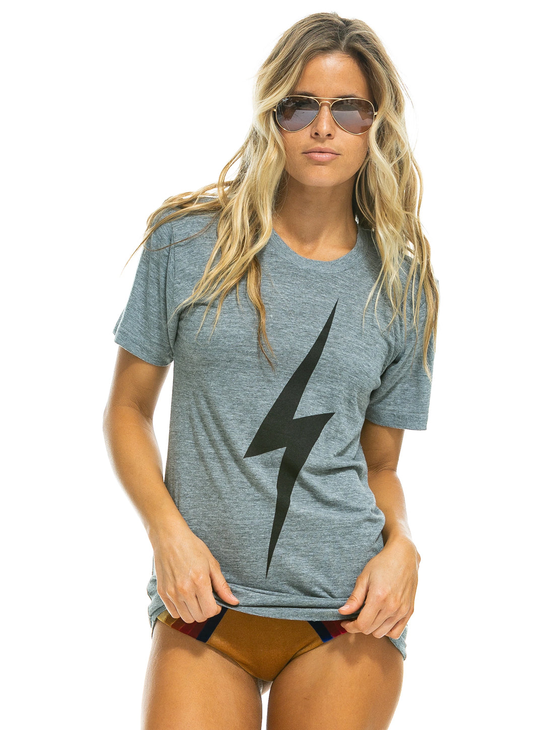 Bolt T-Shirt - Heather Grey