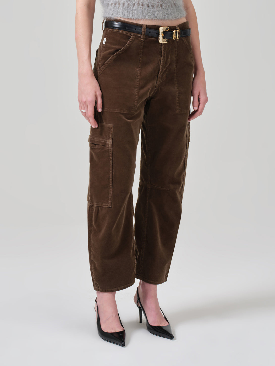 Marcelle Corduroy Cargo Pant - Costes