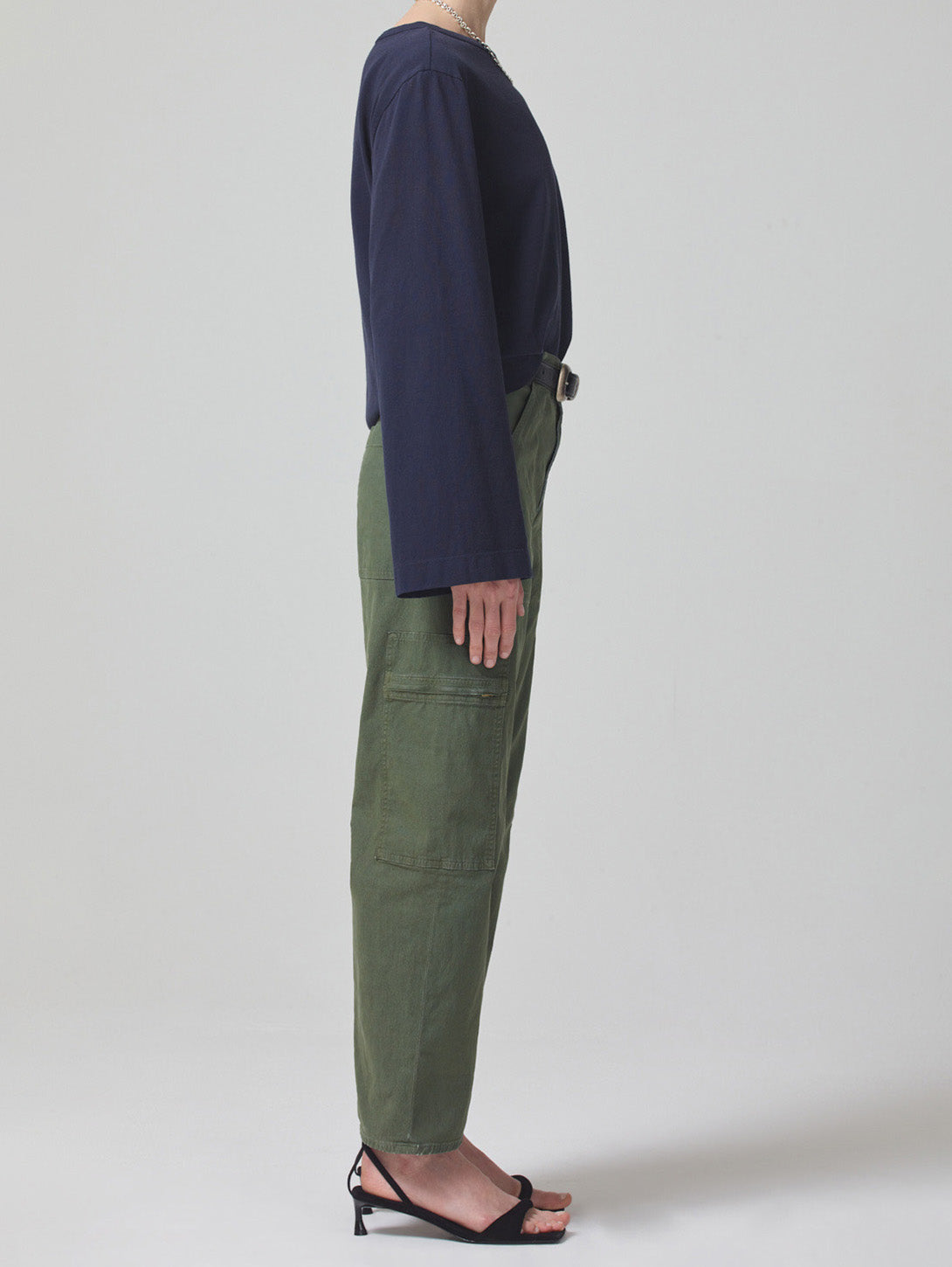 Marcelle Low Slung Easy Cargo Pant - Surplus