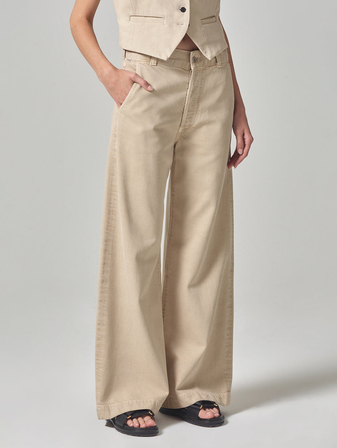 Beverly Trouser - Taos Sand