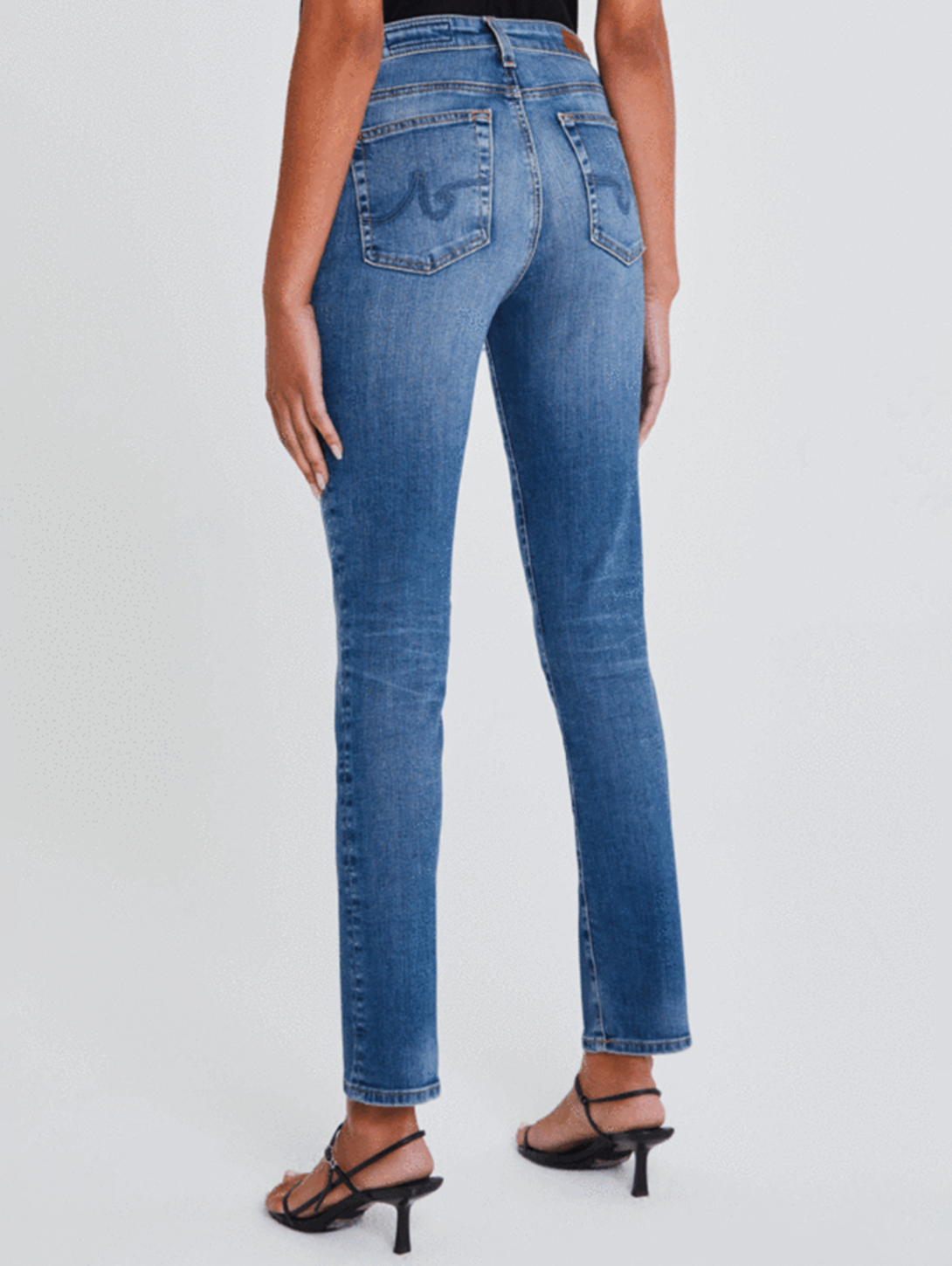 Mari Mid Rise Straight Jean - 15 Yr Shoreline