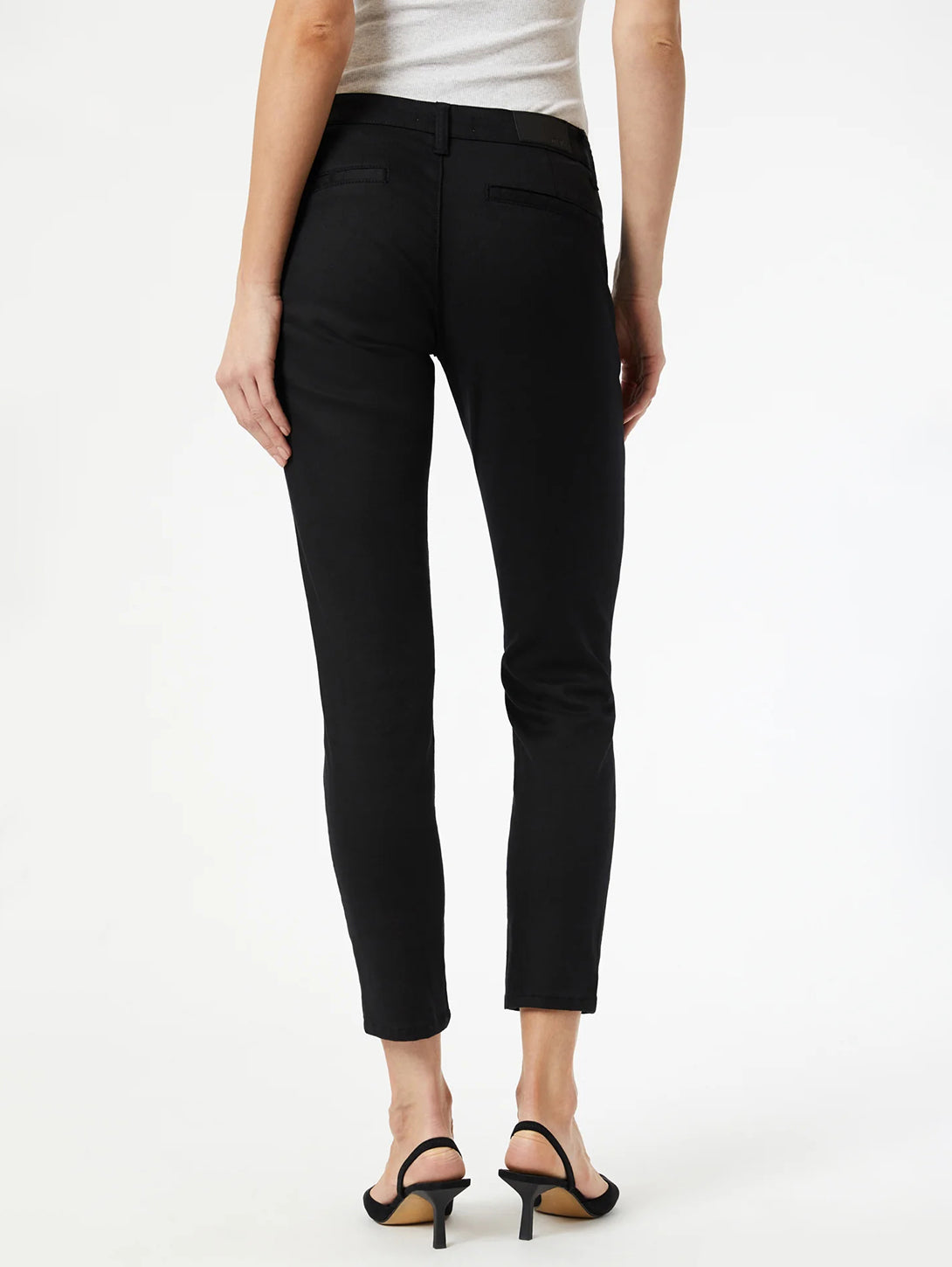 Brooke Pant - Black Luxe Twill