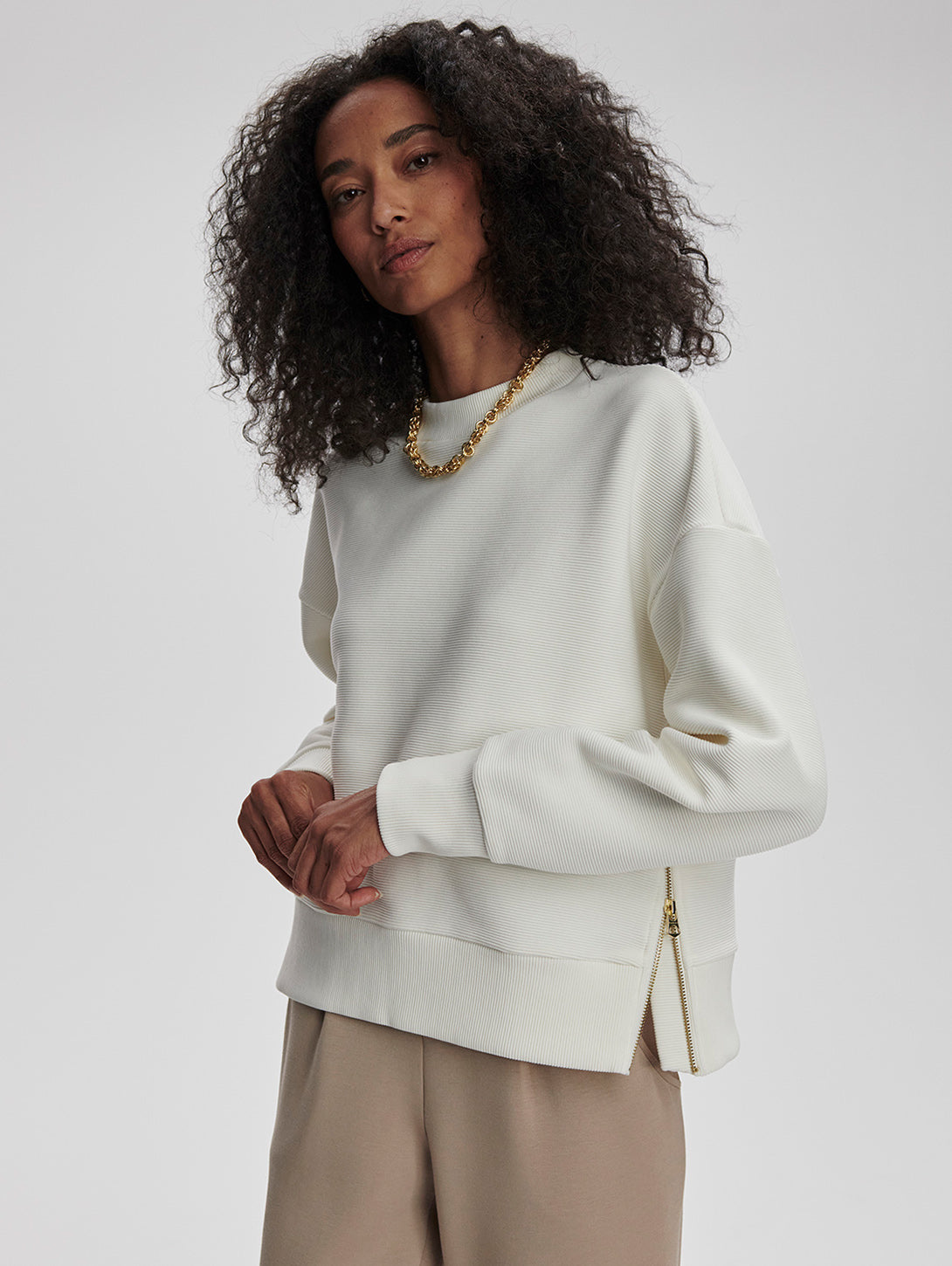 Addelyn Sweatshirt - Ivory