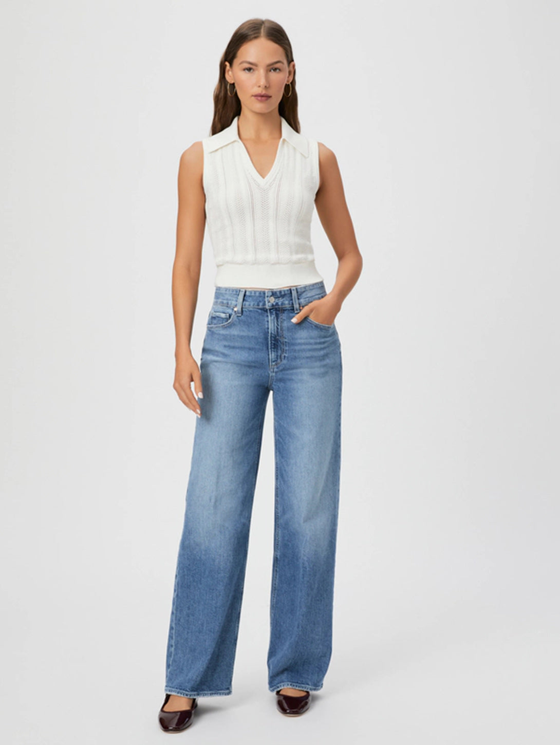 Sasha High Rise Straight Jean - Archives