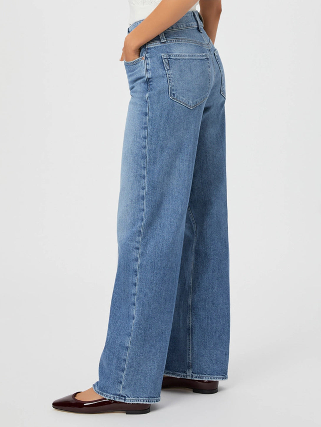 Sasha High Rise Straight Jean - Archives