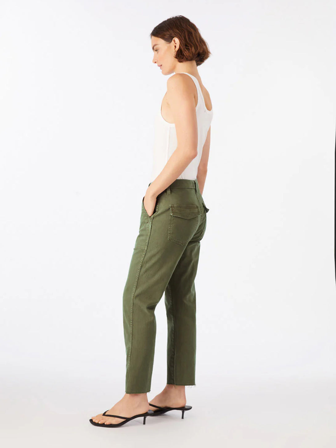 Easy Army Trouser - Tea Leaf