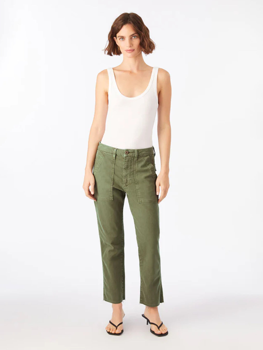 Easy Army Trouser - Tea Leaf