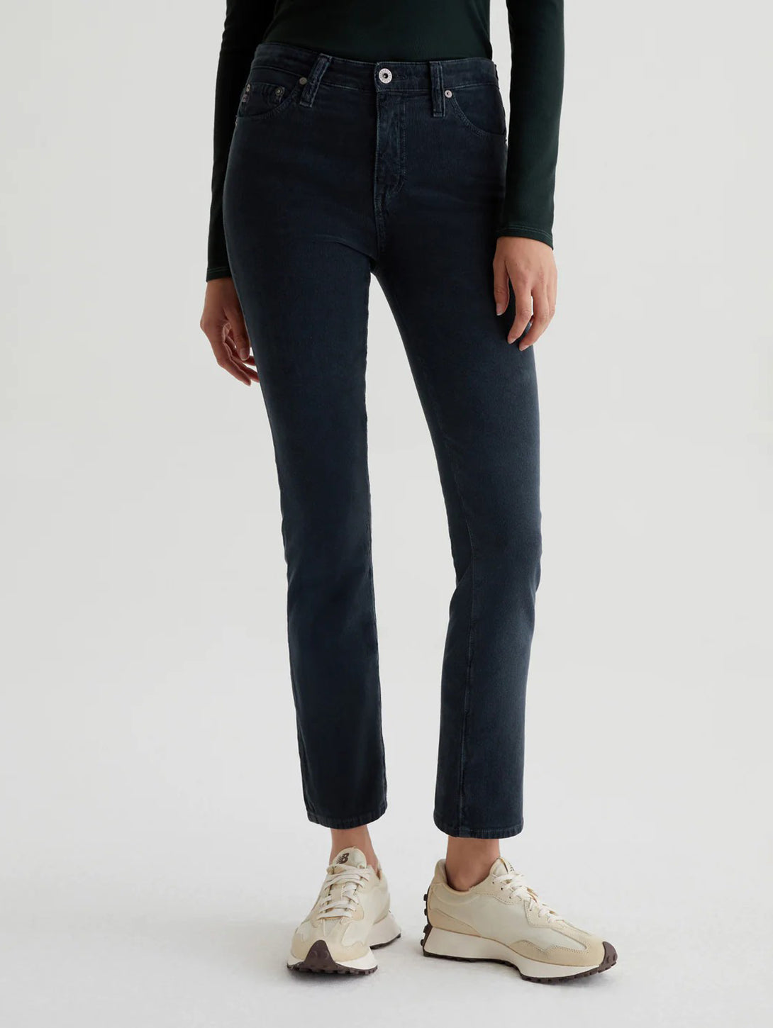 Mari Mid Rise Corduroy Pant