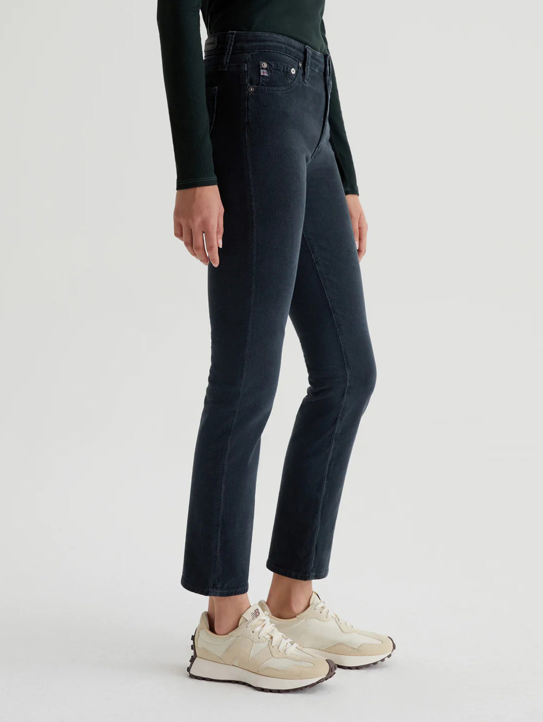 Mari Mid Rise Corduroy Pant