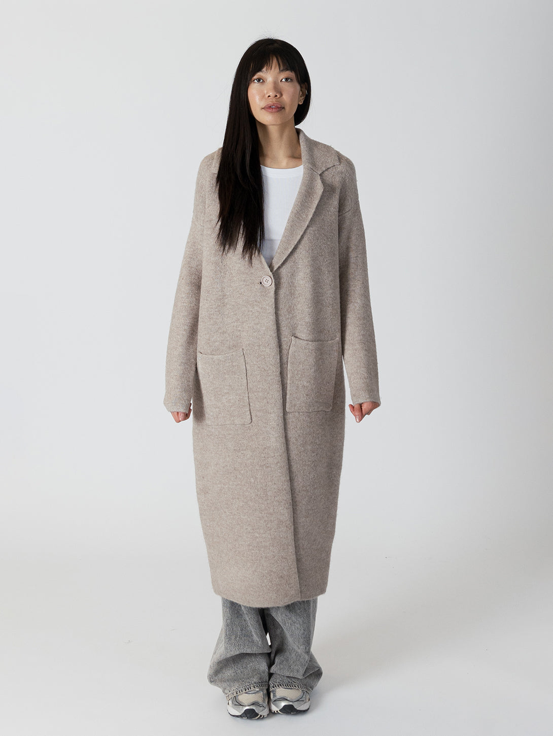 Jimmi Coat - Medium Oatmeal