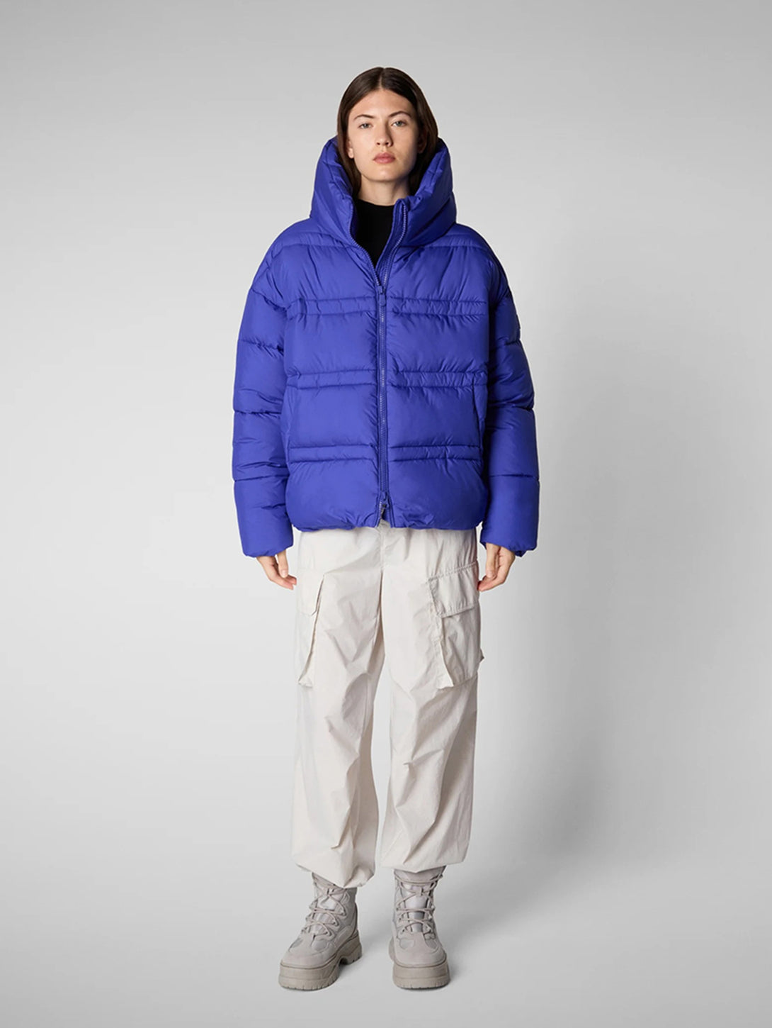 Keri Coat - Gentian Blue