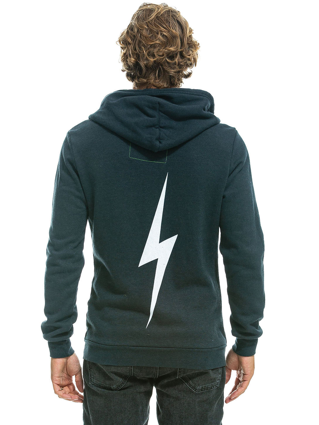 Bolt Zip Hoodie - Charcoal