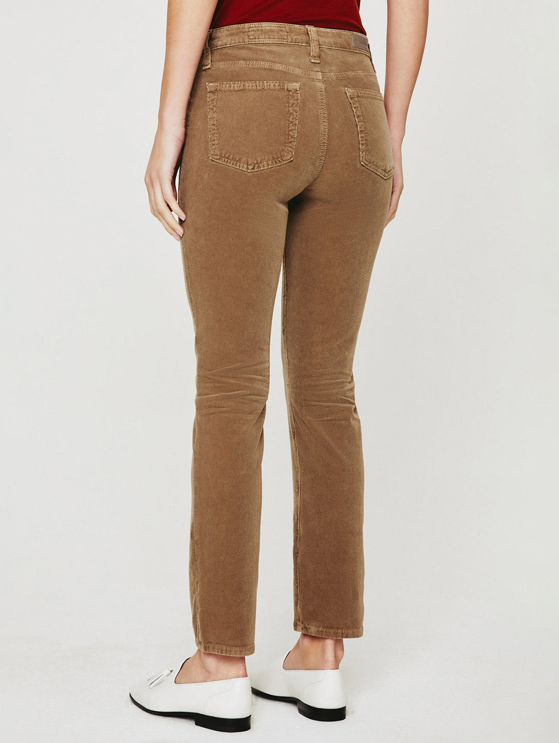 Mari Mid Rise Corduroy Pant