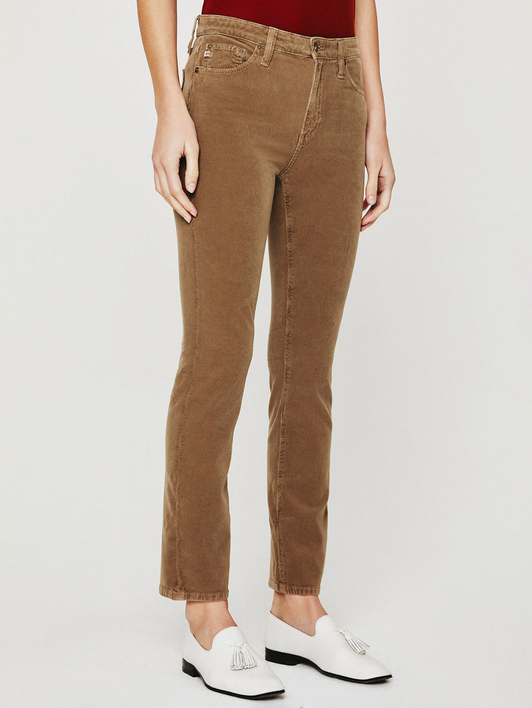 Mari Mid Rise Corduroy Pant