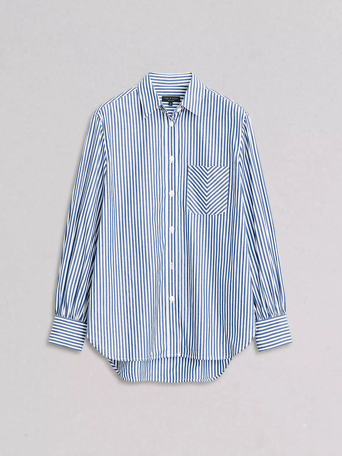 Maxine Shirt - Blue Stripe