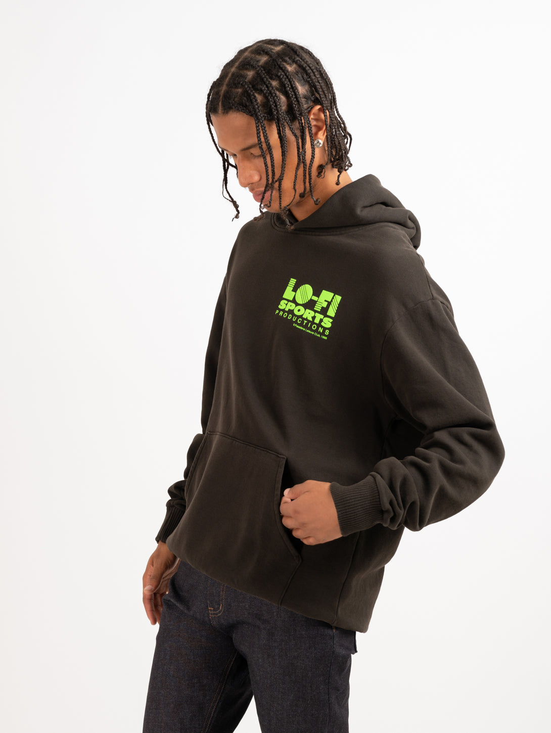 Lo-Fi Hoodie - Faded Black