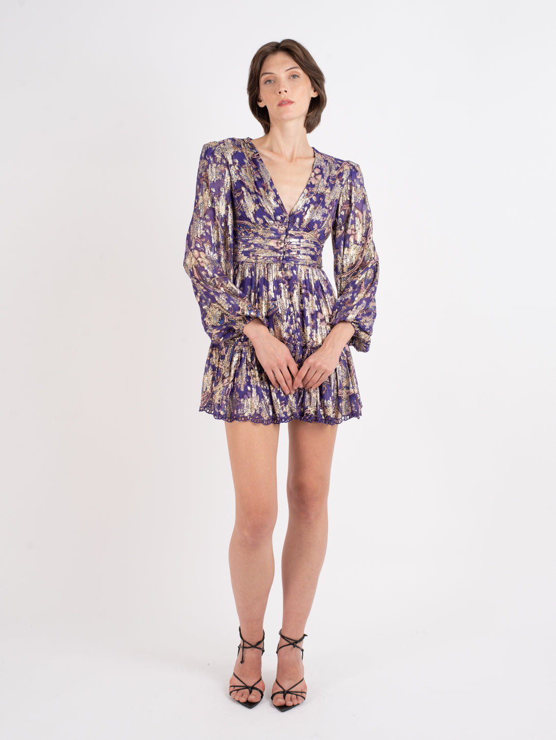 Viha Mini Dress - Purple