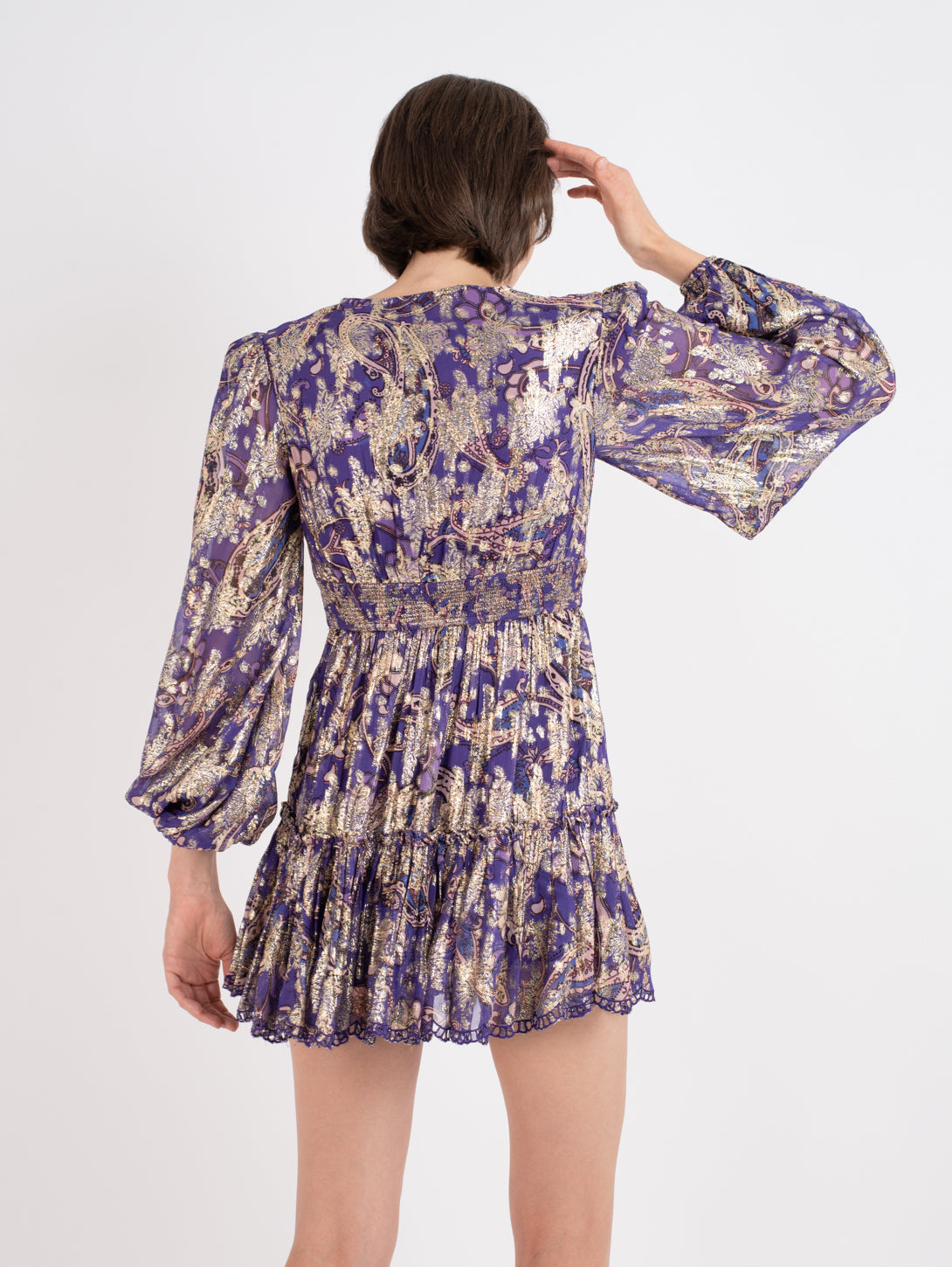 Viha Mini Dress - Purple