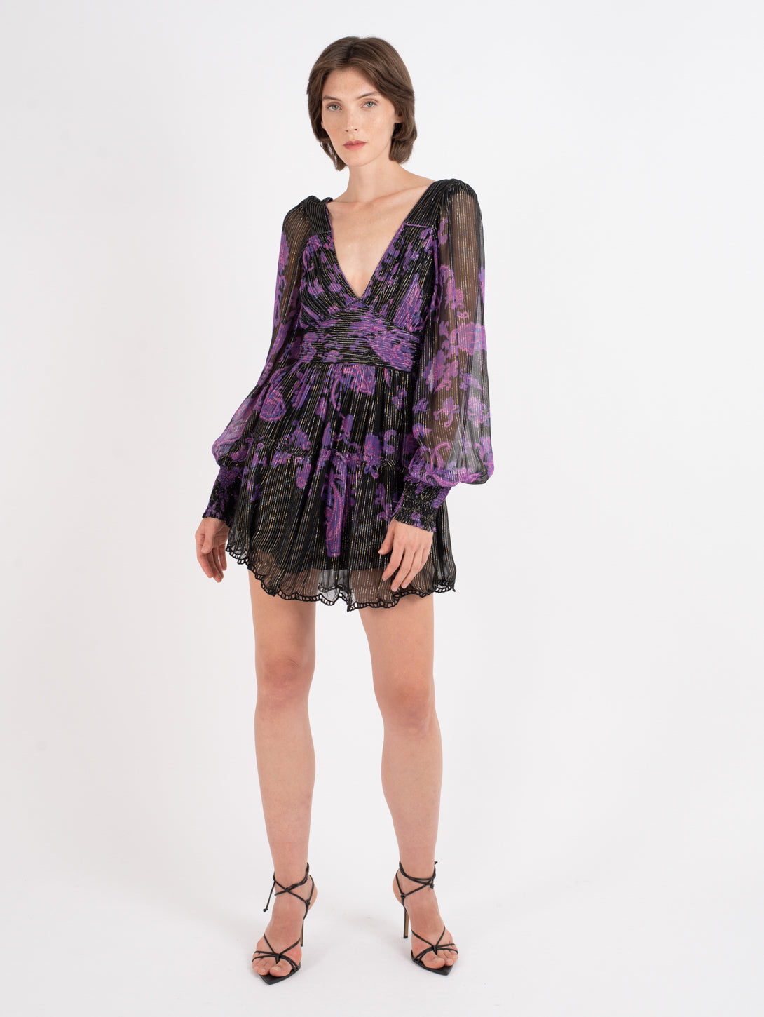 Viha Mini Dress - Lurex