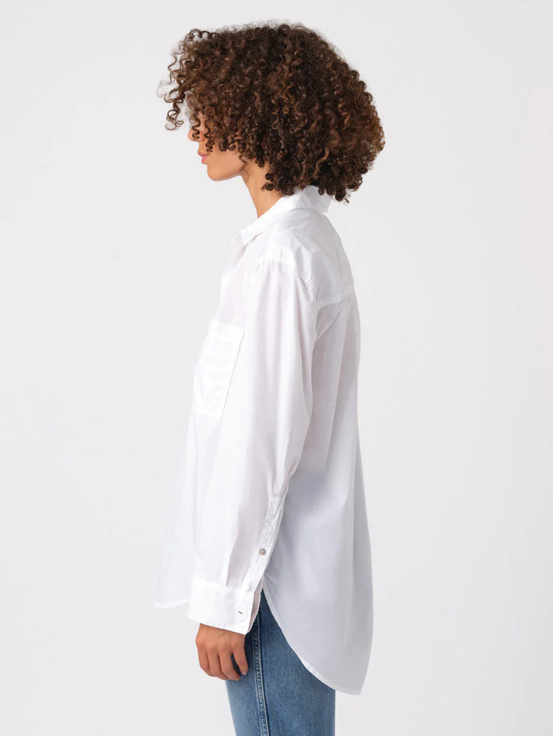 Ruth Oversized Shirt - White