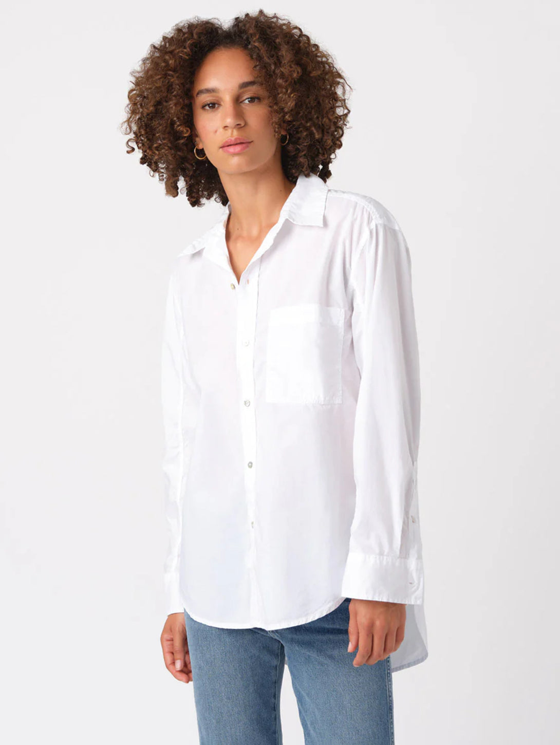 Ruth Oversized Shirt - White