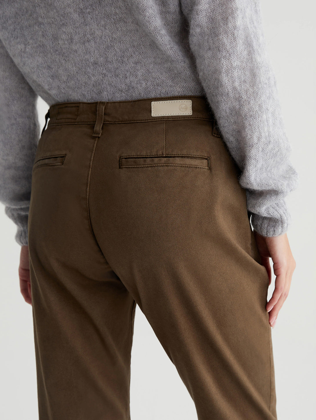 Caden Straight Trouser - Sulfur Oak Brown