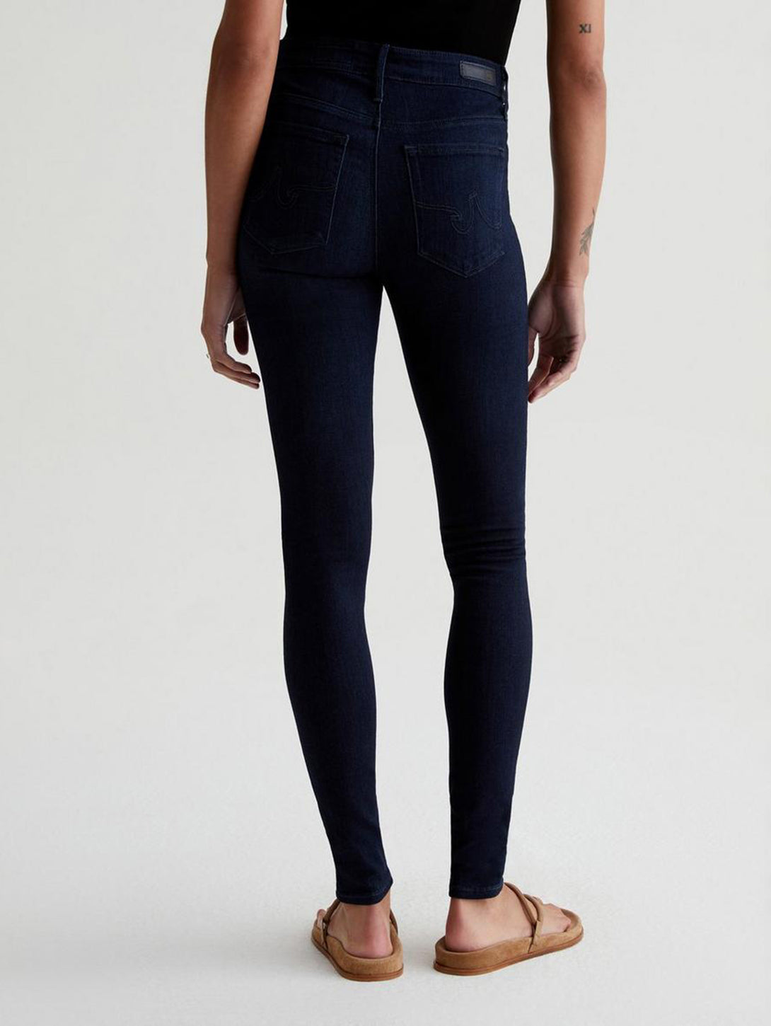 Farrah High Rise Ankle Skinny Jean - Brooks