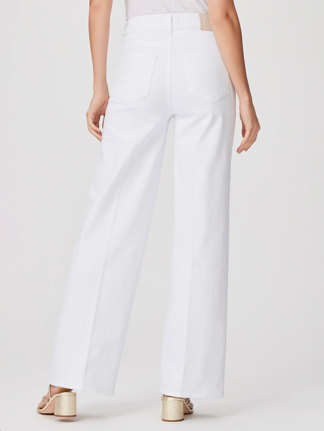 Sasha High Rise Straight Jean - Crisp White