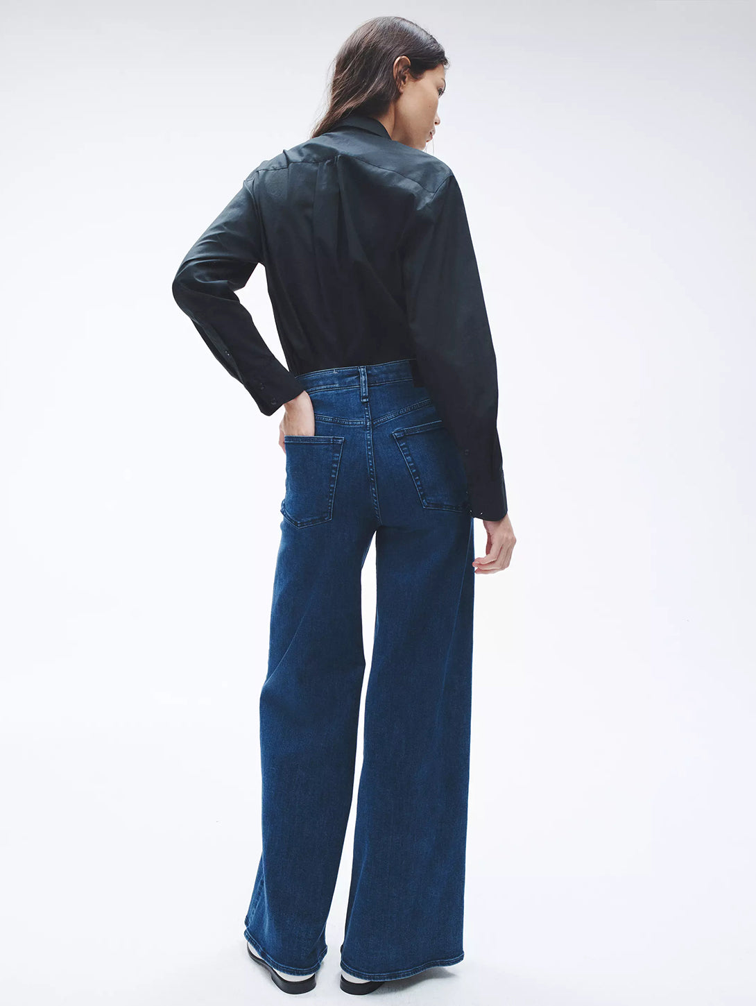 Sofie High Rise Flexi Wide Jean - Jen