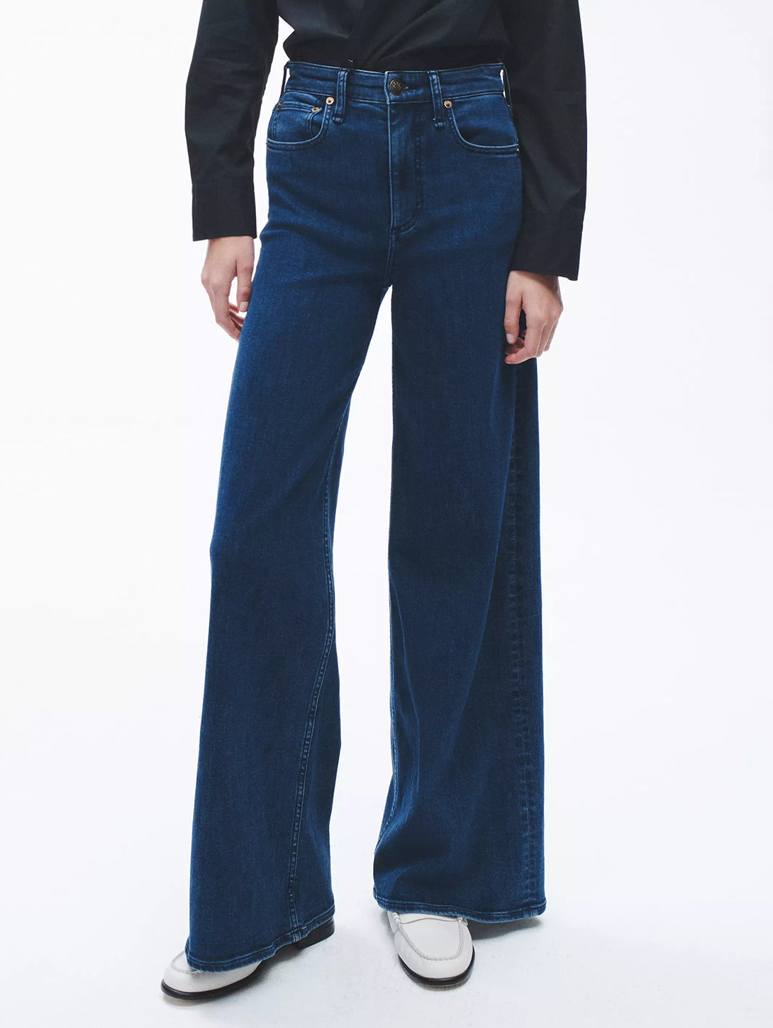 Sofie High Rise Flexi Wide Jean - Jen