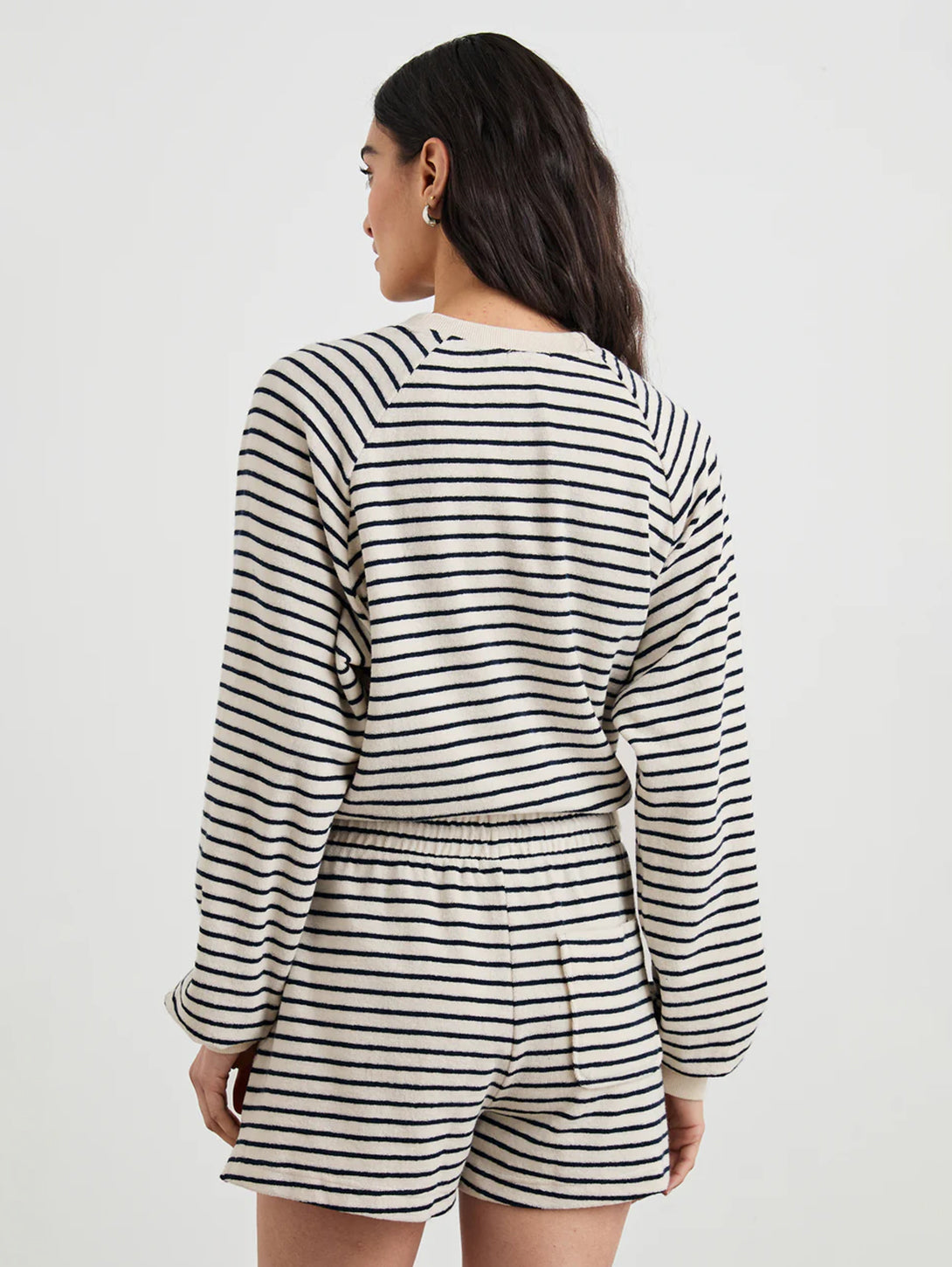 Theron Sweatshirt - Sailor Stripe Terry Towel