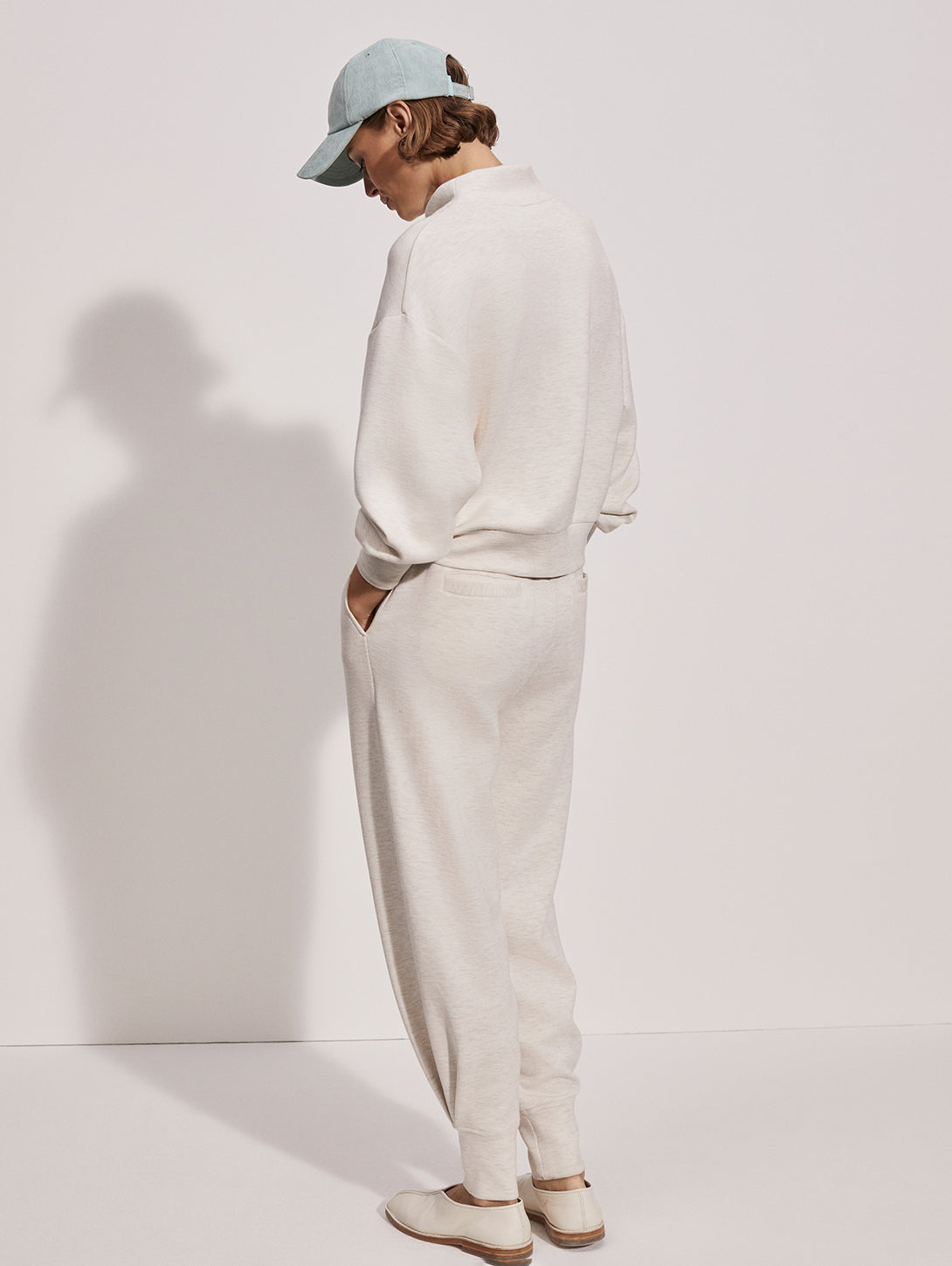 Davidson Sweatshirt - Ivory Marl