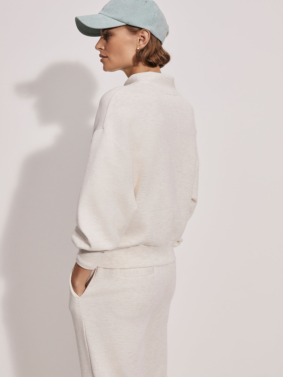 Davidson Sweatshirt - Ivory Marl