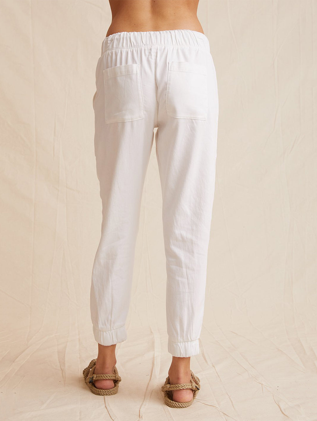 Pocket Jogger Pant - White