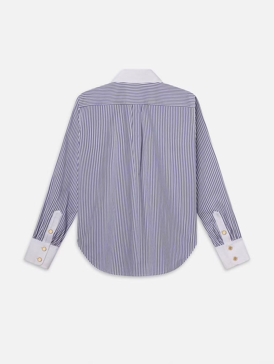 The Borrowed Shirt - Dark Chambray Multi