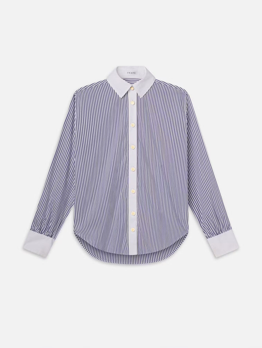 The Borrowed Shirt - Dark Chambray Multi