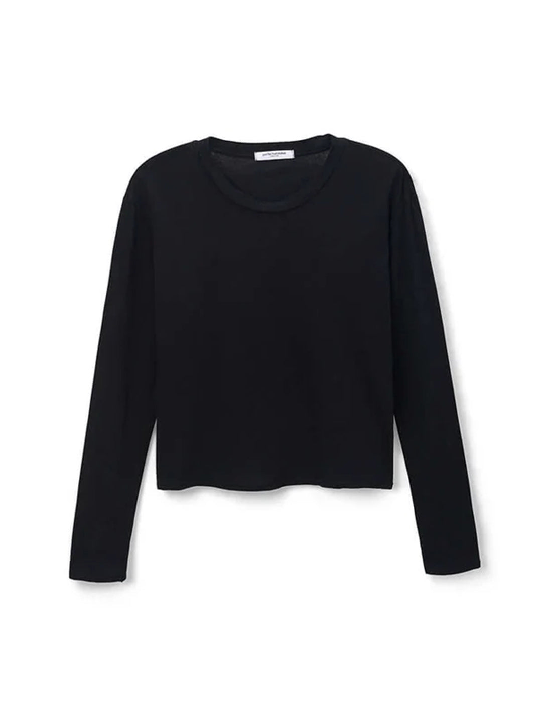 Axel Long Sleeve Crew Tee - True Black