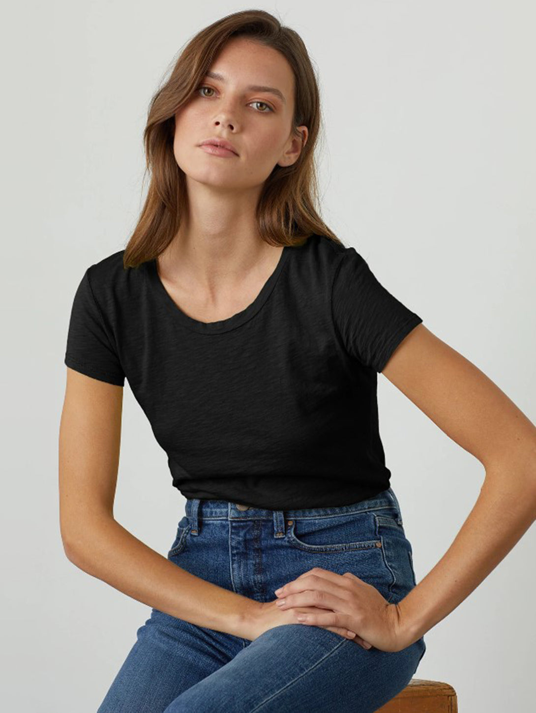 Odelia Short Sleeve Crew Tee