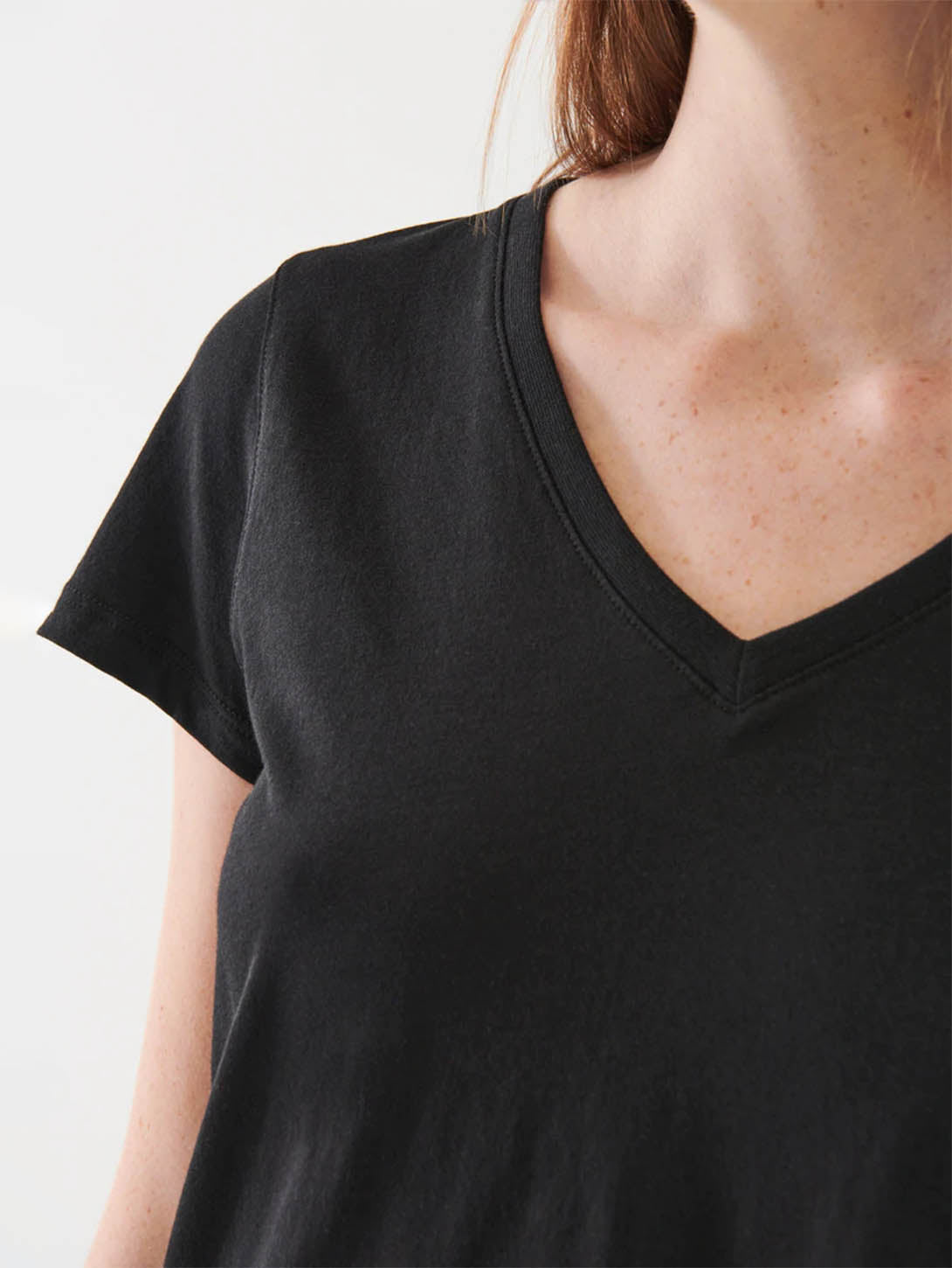 Short Sleeve V-Neck Classic Tee