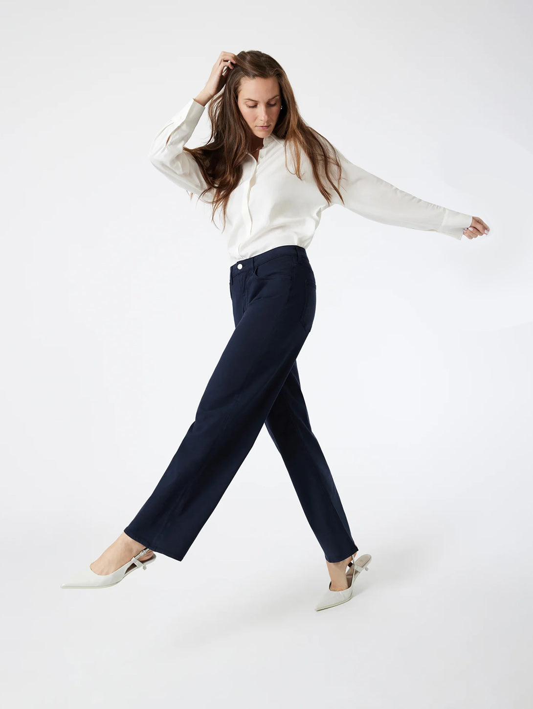 Alena Pant - Midnight Luxe Twill