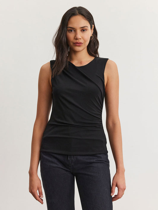 Tabbi Tank Top - Black