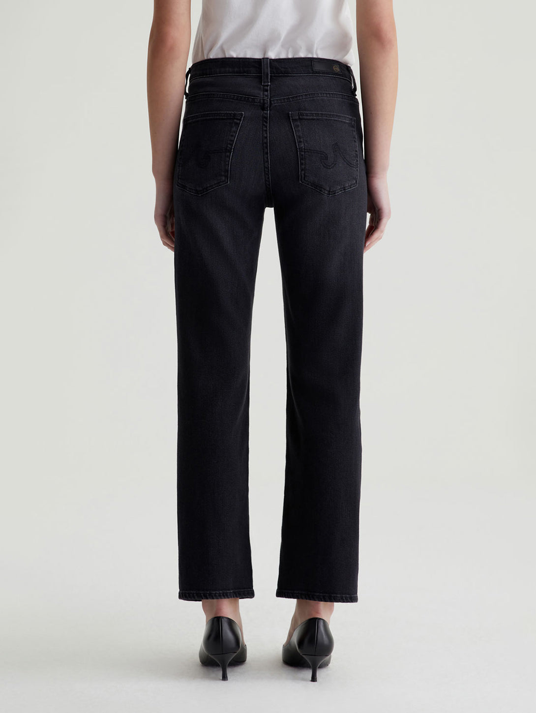 Brinley Mid Rise Straight Jean - Glasgow