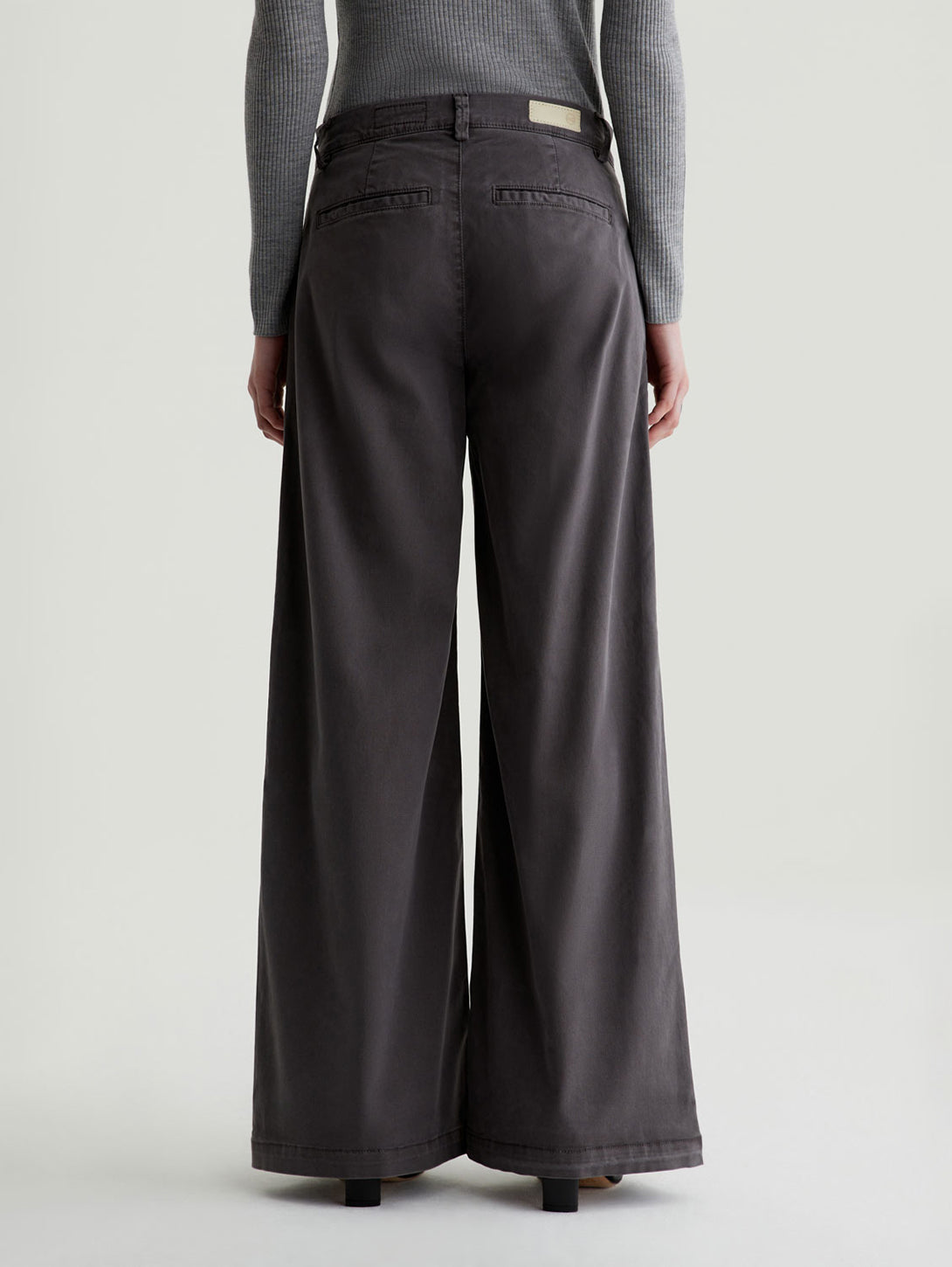 Caden Straight Trouser - Sulfur Misty Grey