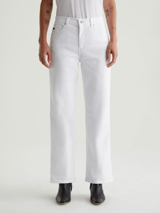 Brinley Crop Jean - Gallery White