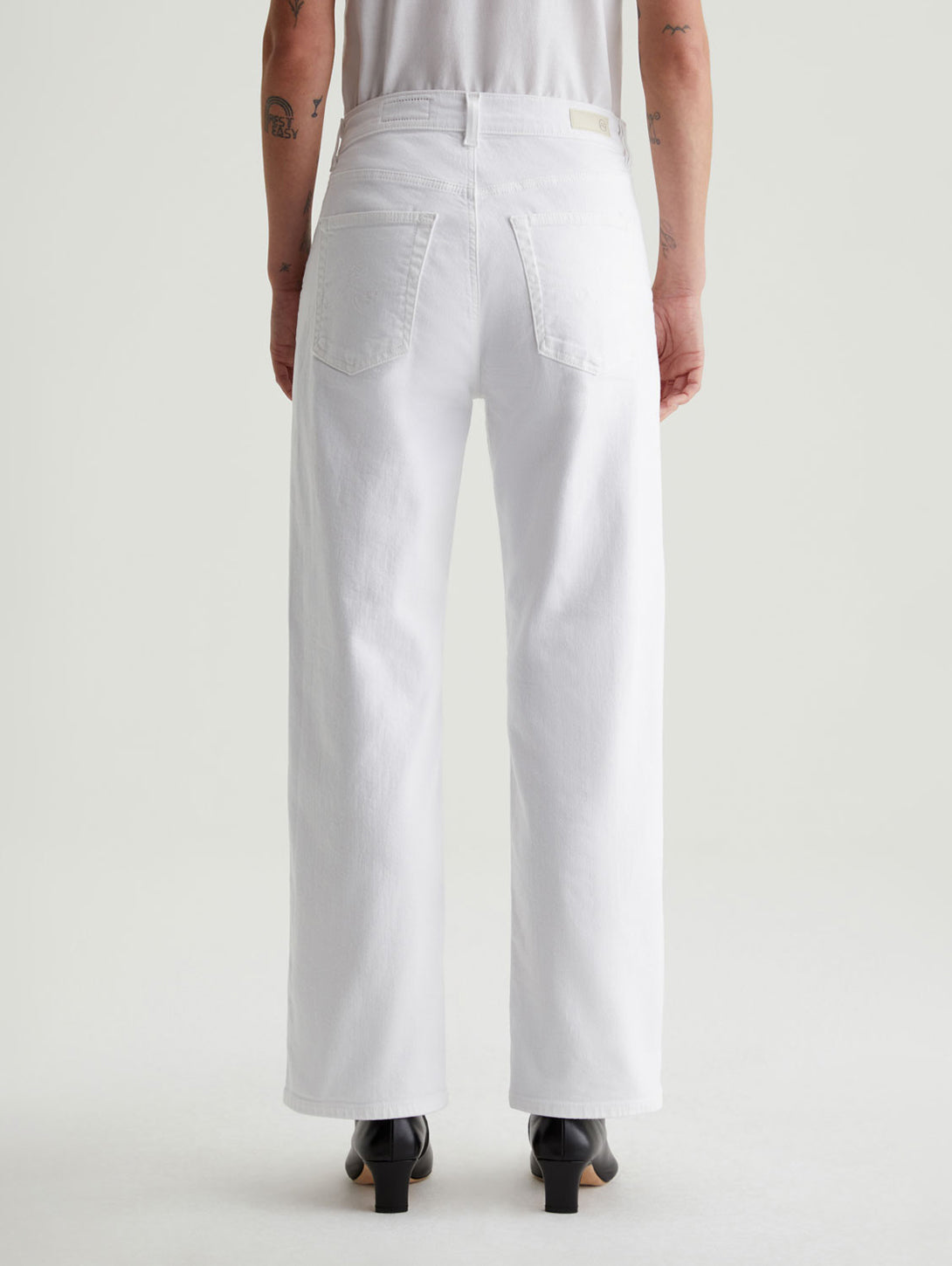 Brinley Crop Jean - Gallery White