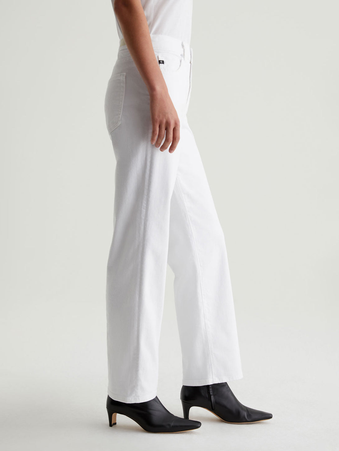 Brinley Crop Jean - Gallery White