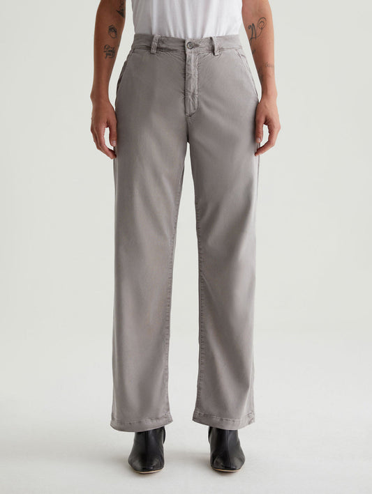 Caden Straight Pant - Sulfur Pebble Grey